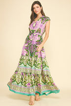 Solstice Olive Maxi Dress