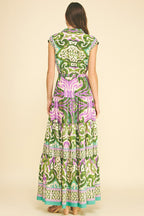 Solstice Olive Maxi Dress
