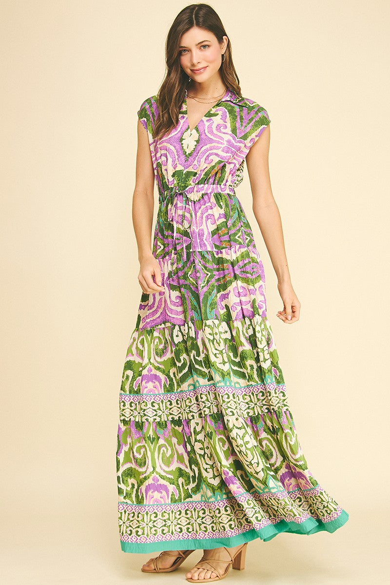 Solstice Olive Maxi Dress