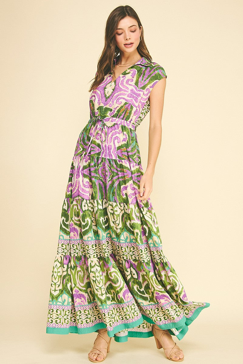 Solstice Olive Maxi Dress