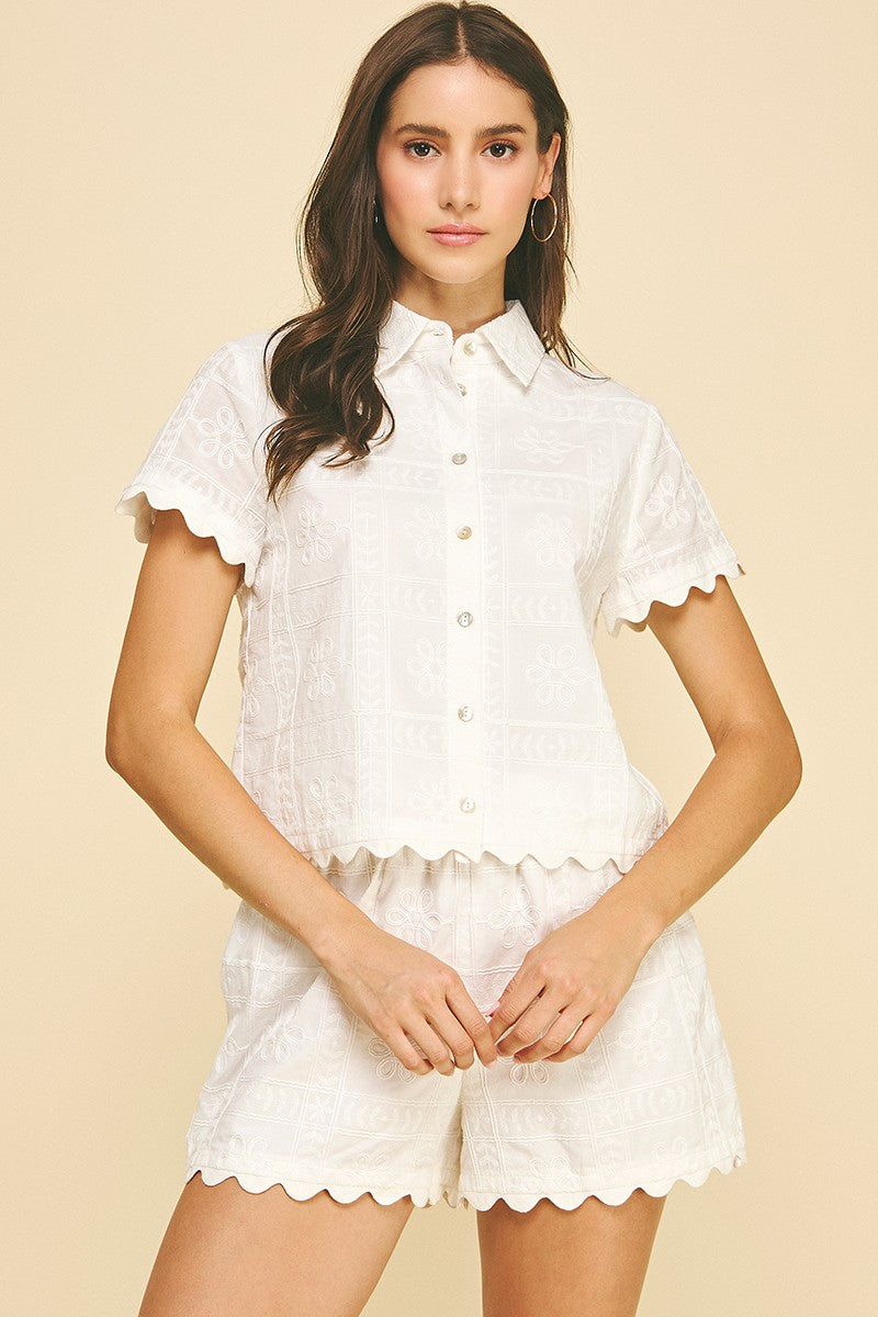 Sweet Escape Button Down Top