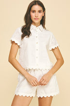 Sweet Escape Button Down Top