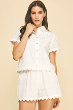 Sweet Escape Button Down Top