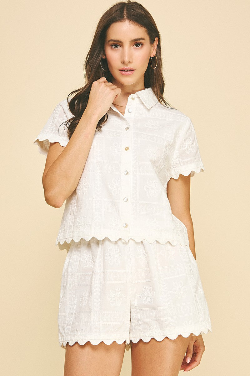 Sweet Escape Button Down Top