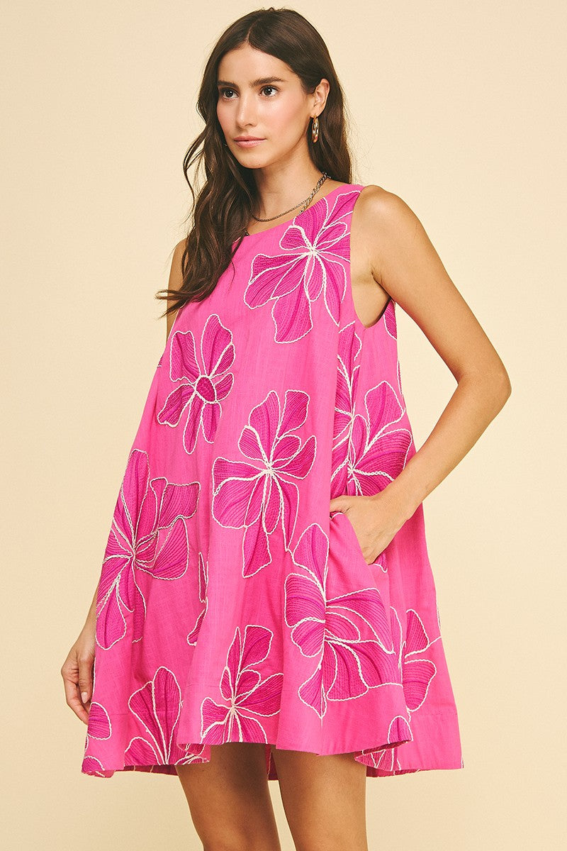 Petal Party Mini Dress