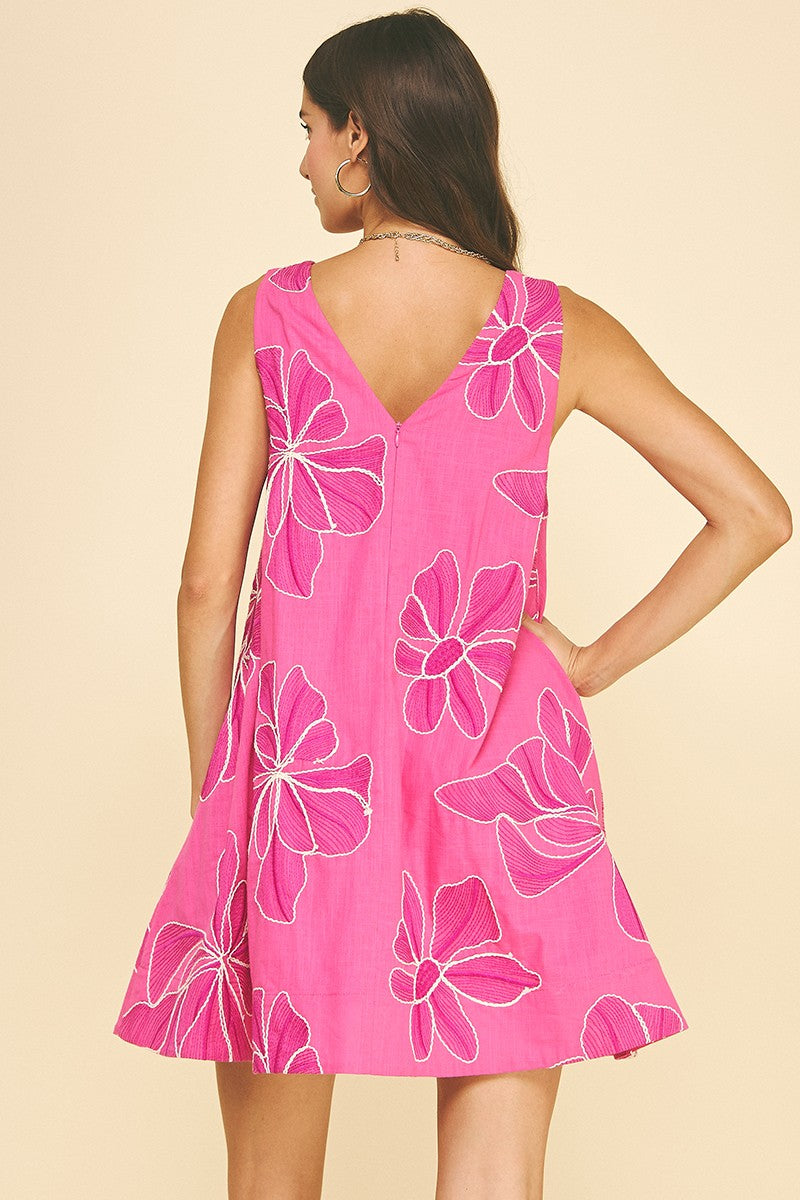 Petal Party Mini Dress