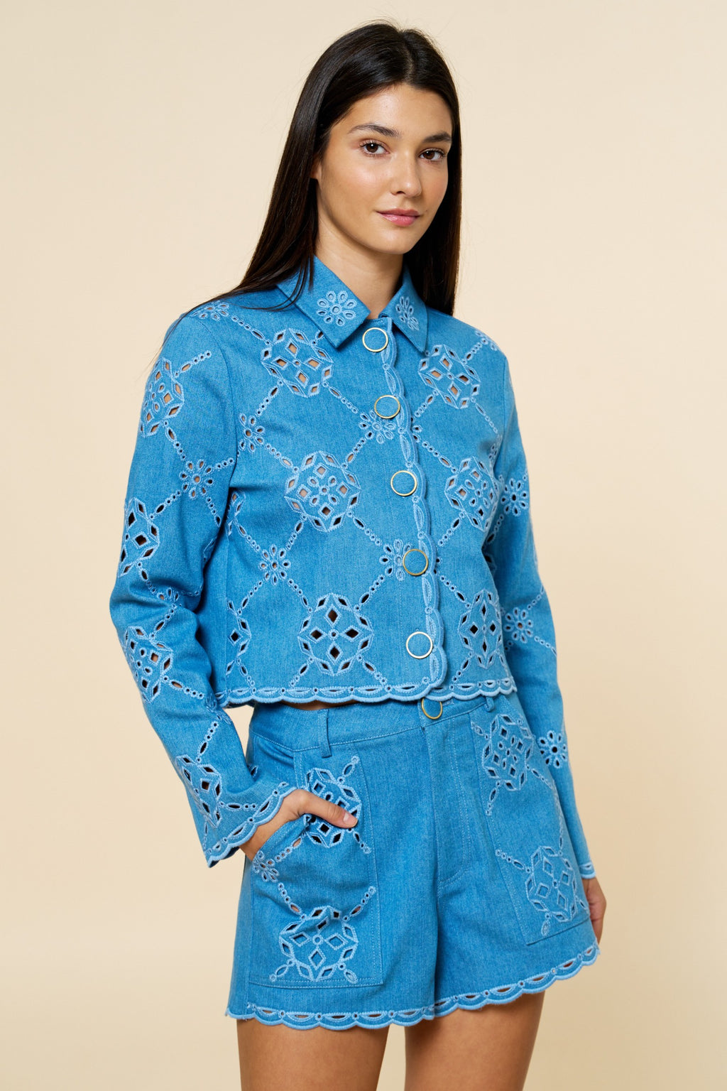 Mariposa Embroidered Jacket