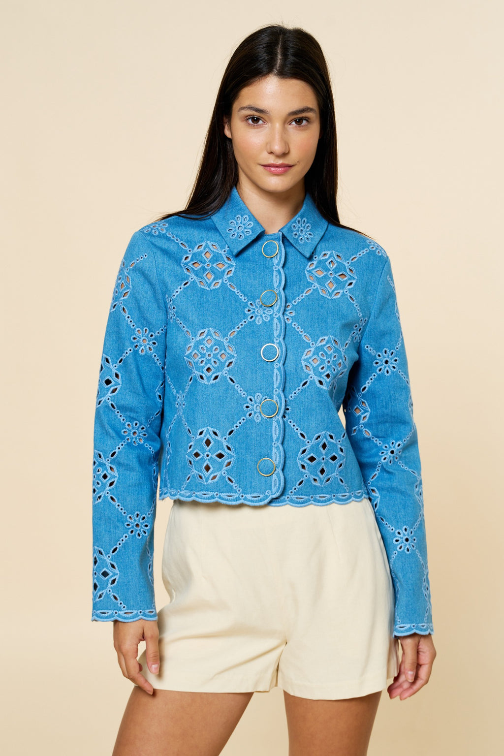 Mariposa Embroidered Jacket