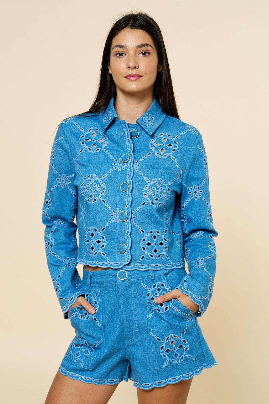 Mariposa Embroidered Jacket