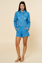 Mariposa Embroidered Jacket