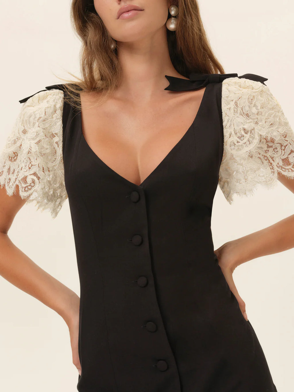For Love & Lemons Locket Mini Dress