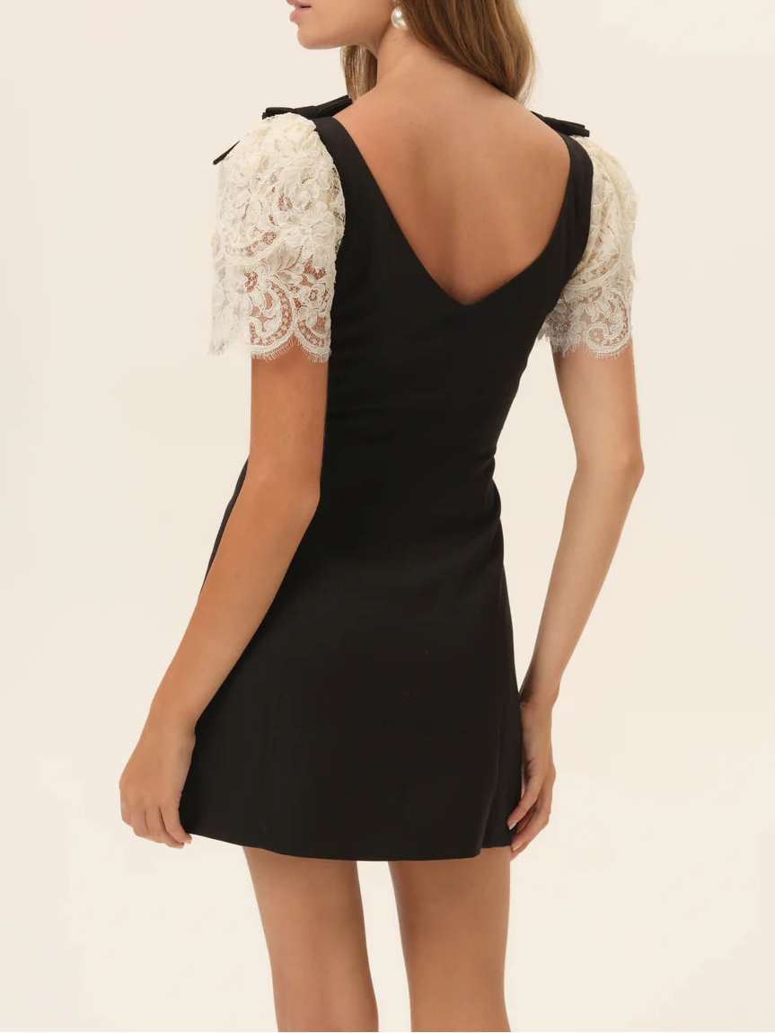 For Love & Lemons Locket Mini Dress