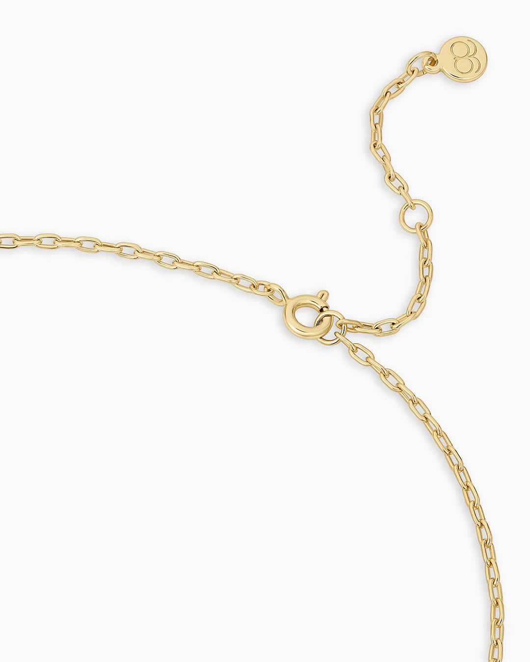 Gorjana Heart Padlock Interlocking Necklace