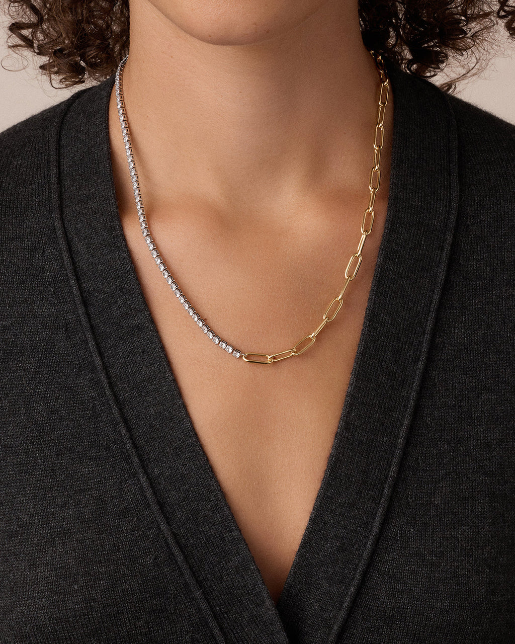 Gorjana Florence Tennis Chain Necklace