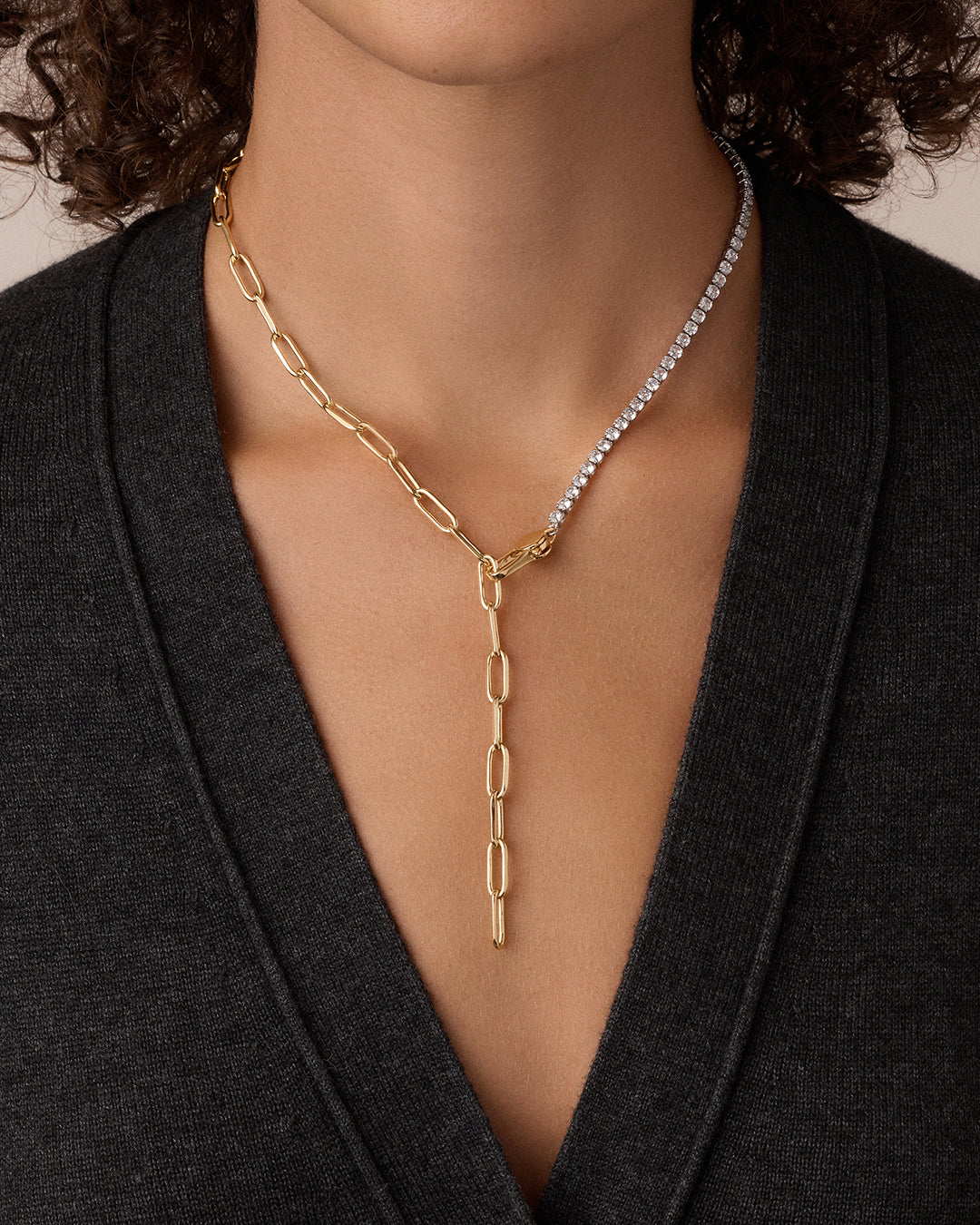 Gorjana Florence Tennis Chain Necklace