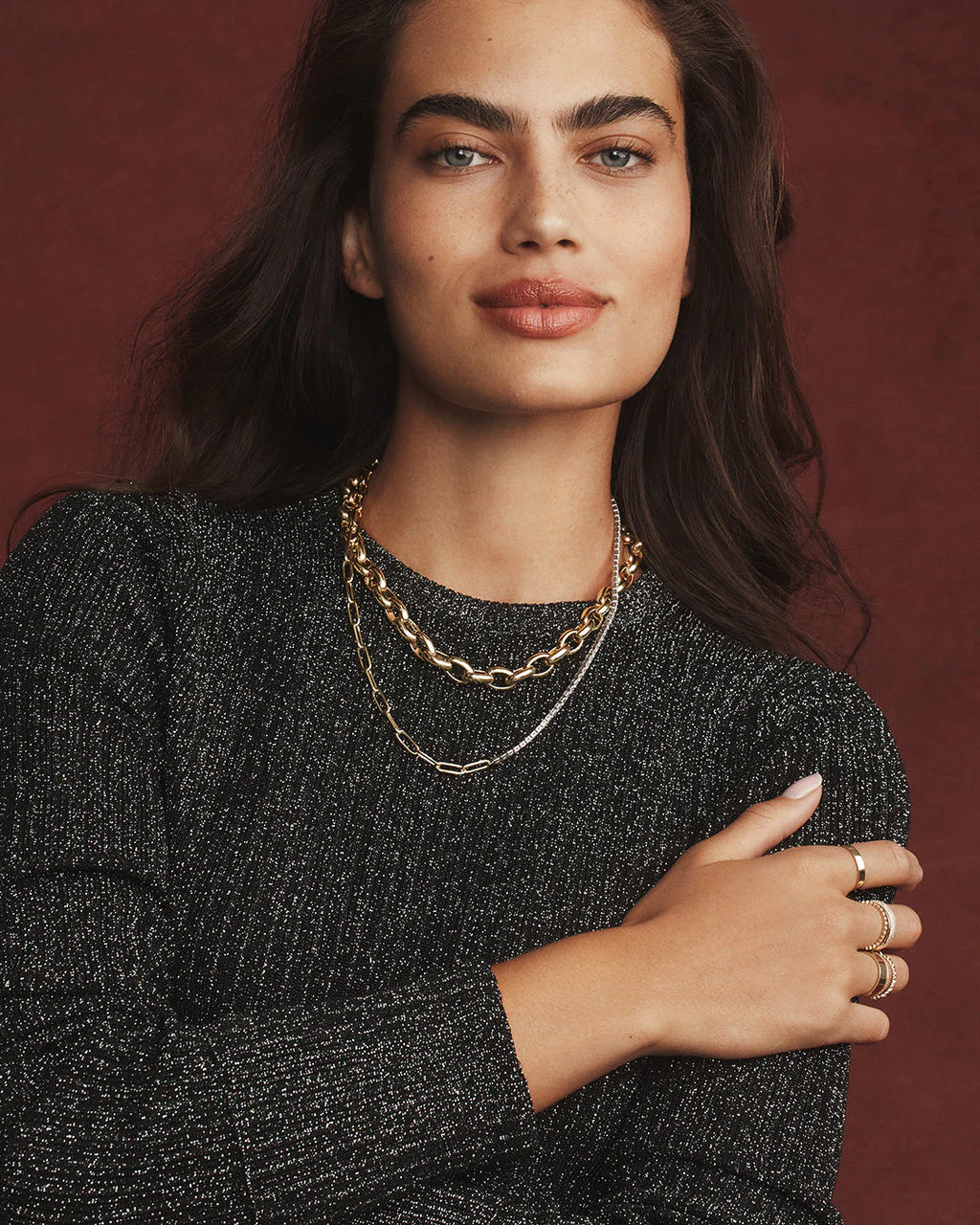 Gorjana Florence Tennis Chain Necklace