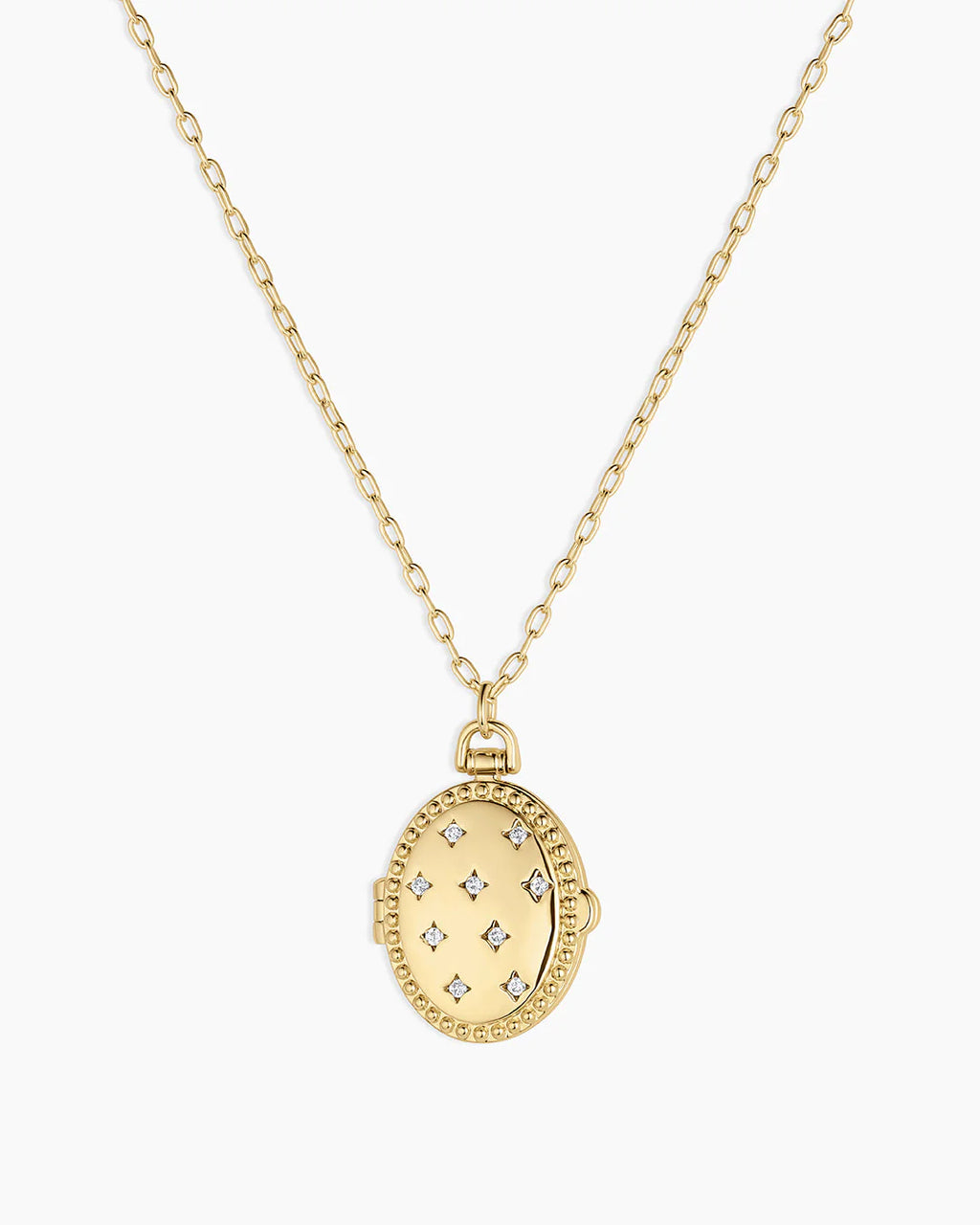 Gorjana Celeste Locket Necklace