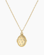 Gorjana Celeste Locket Necklace
