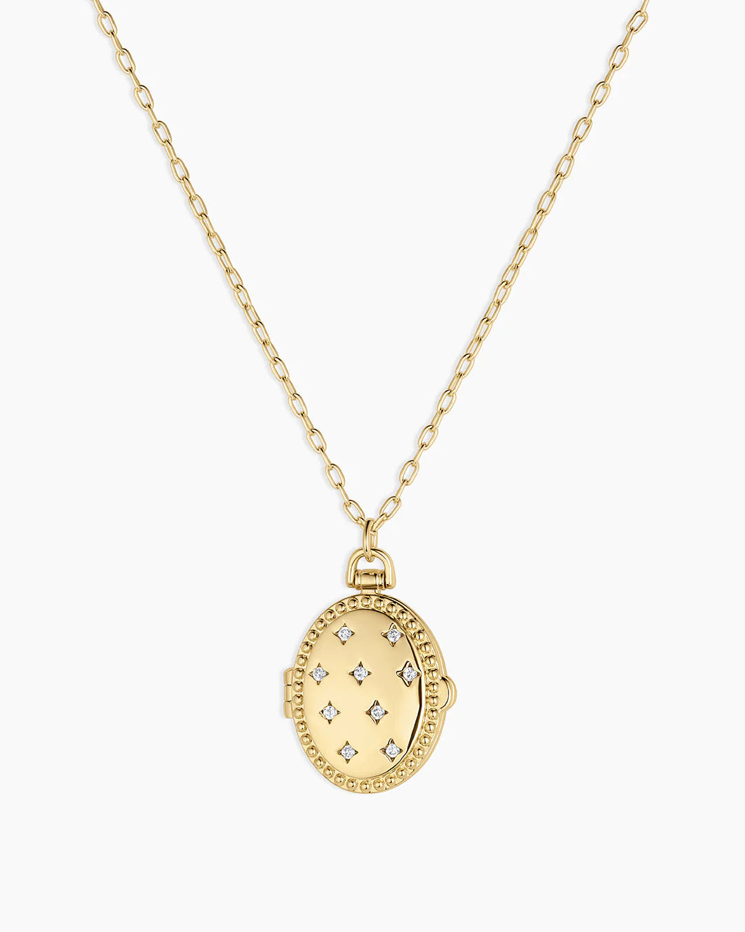 Gorjana Celeste Locket Necklace