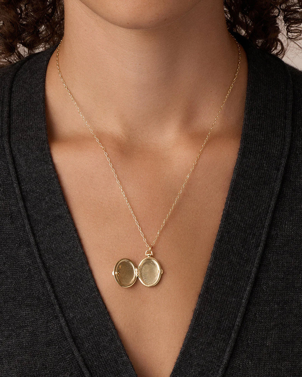 Gorjana Celeste Locket Necklace