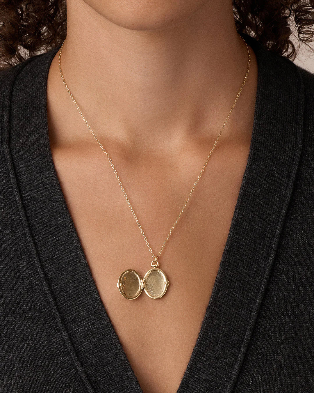 Gorjana Celeste Locket Necklace