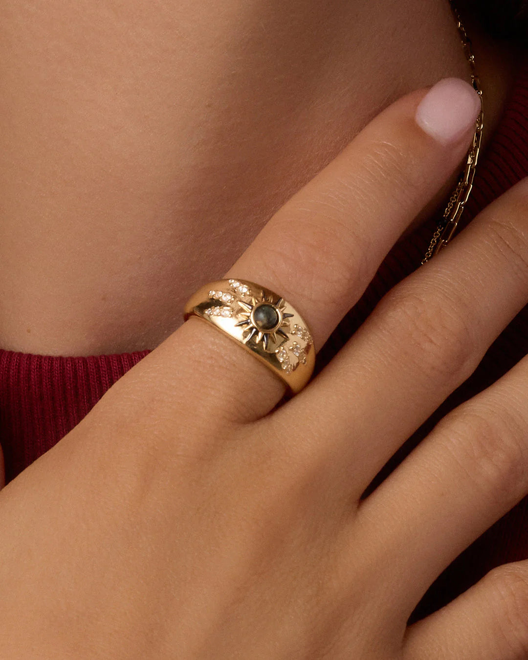 Gorjana Vintage Burst Ring