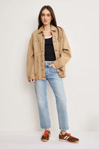 Good American Vintage Straight Jeans (Indigo 1220)