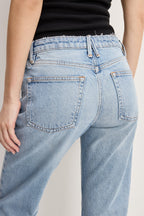 Good American Vintage Straight Jeans (Indigo 1220)