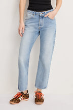 Good American Vintage Straight Jeans (Indigo 1220)