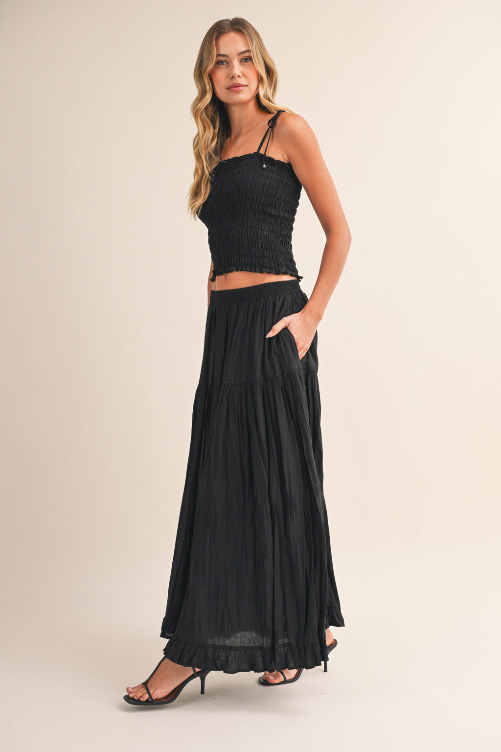 The Effortless Maxi Set (Black)