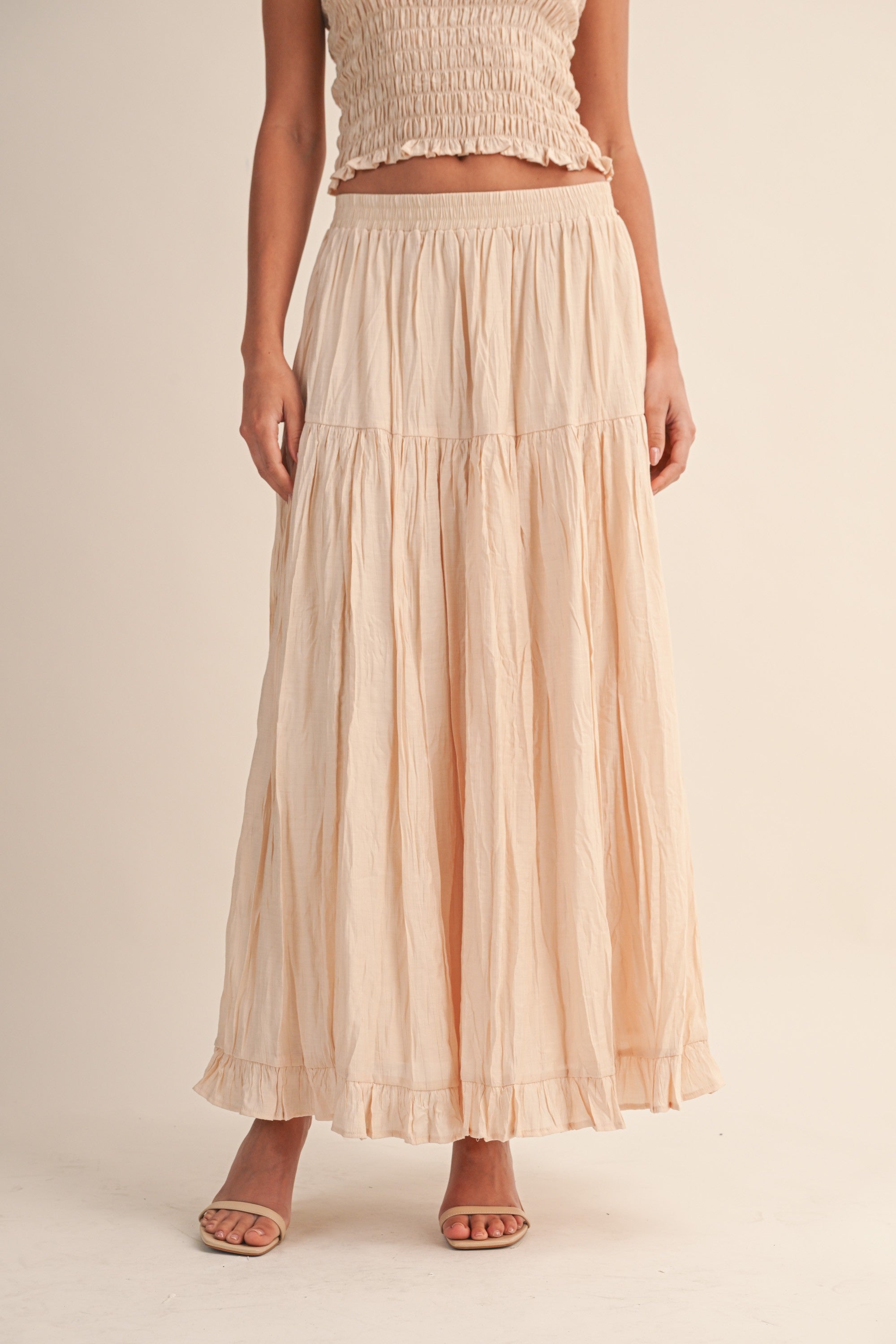 The Effortless Maxi Set (Beige) Secondary image