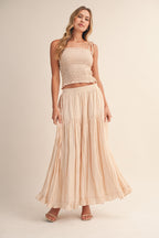 The Effortless Maxi Set (Beige)