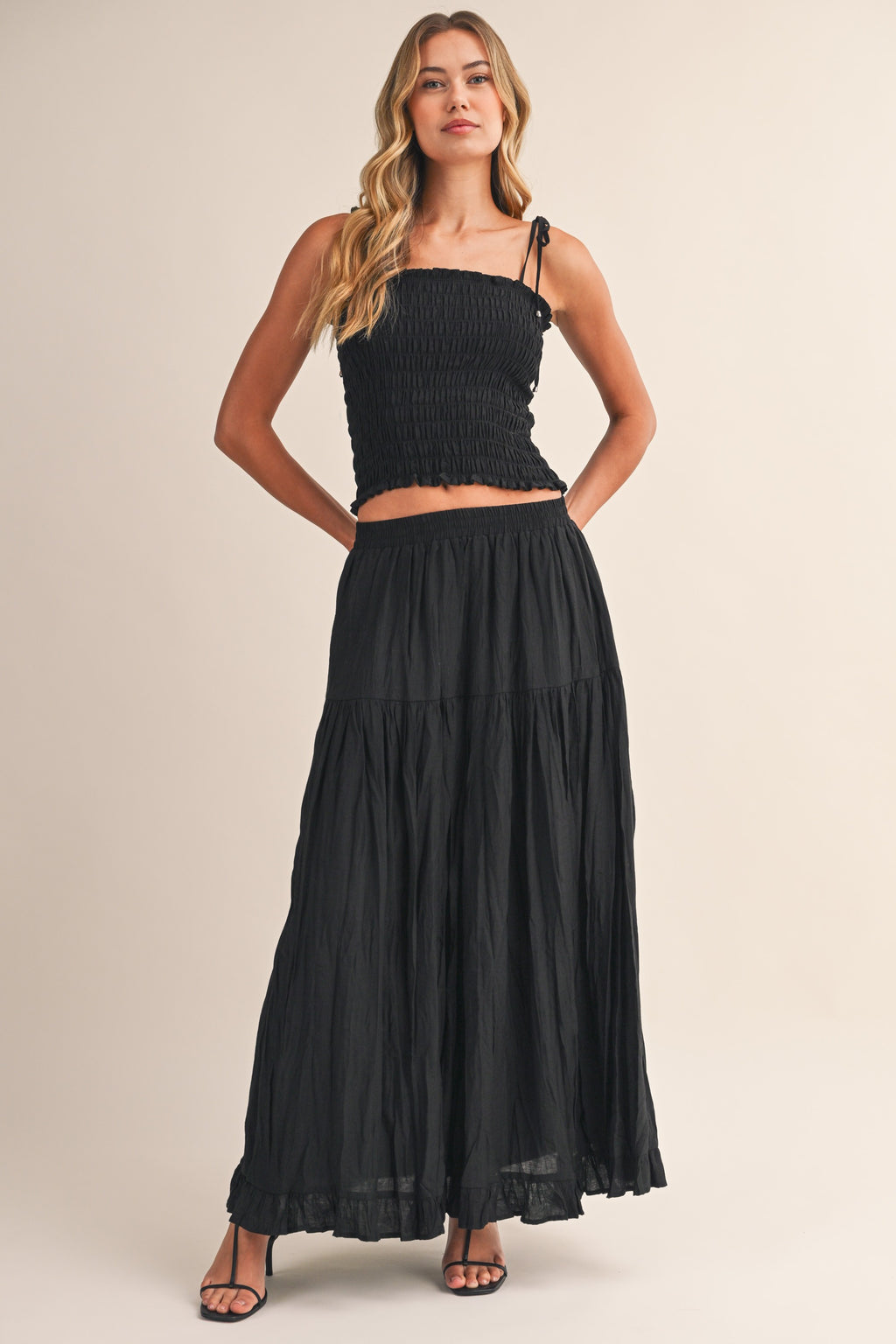 The Effortless Maxi Set (Black)
