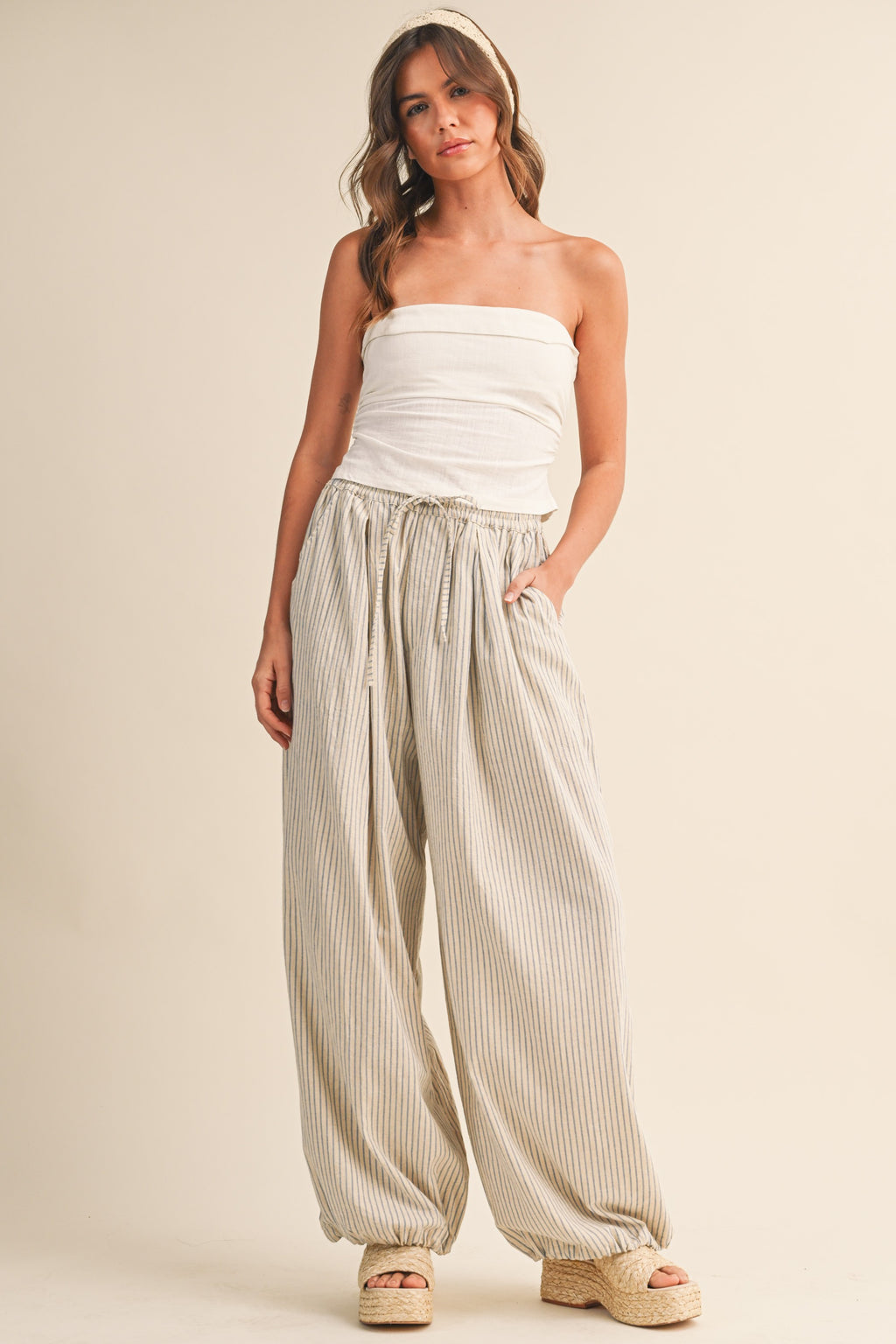 Easy Living Stripe Pants