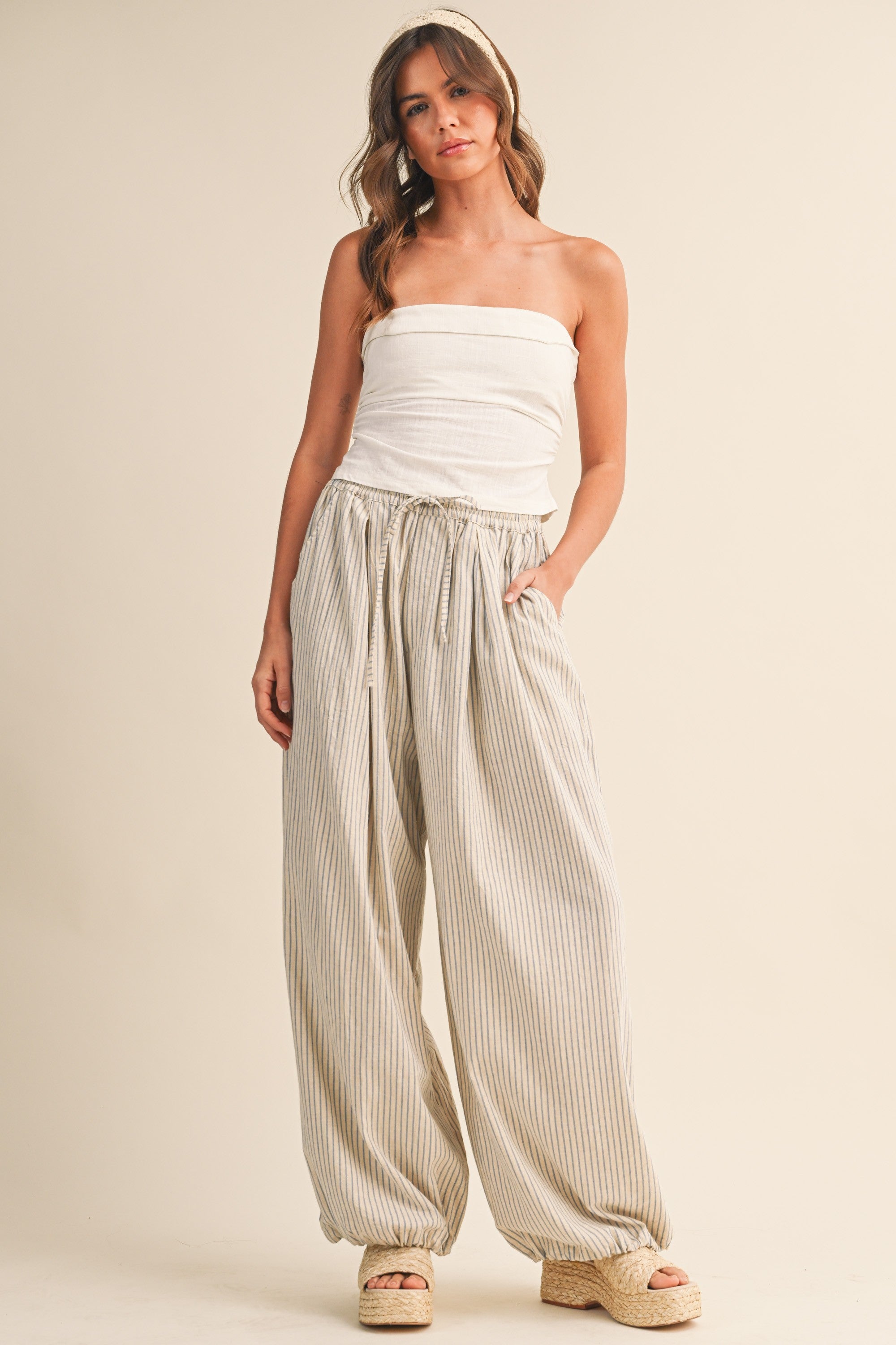 Easy Living Stripe Pants