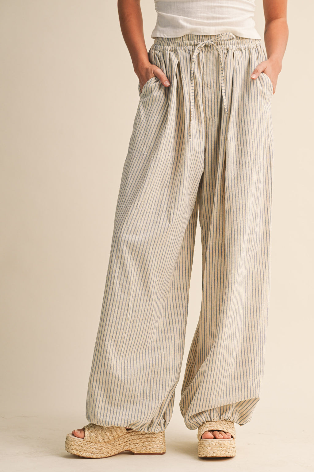 Easy Living Stripe Pants