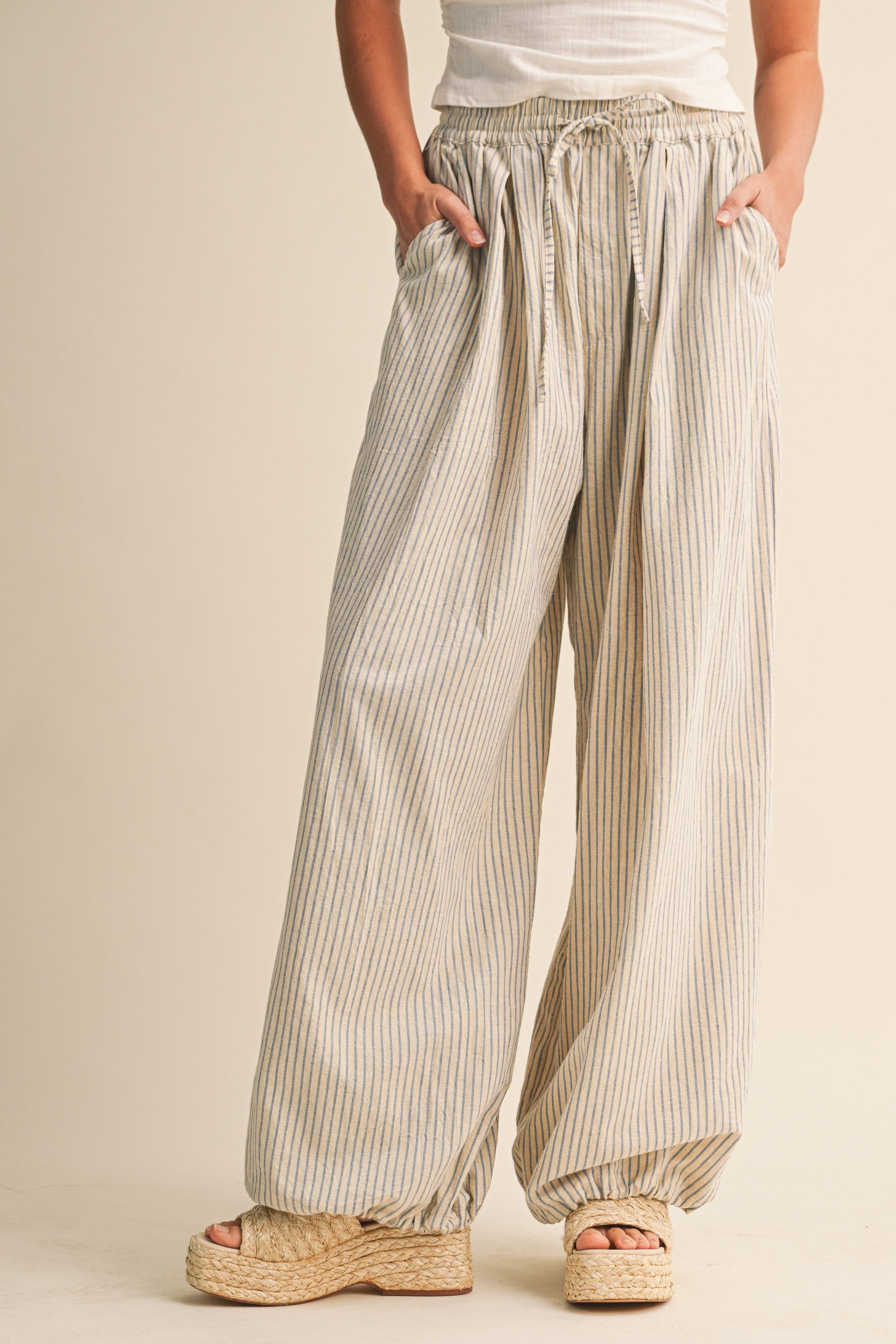 Easy Living Stripe Pants