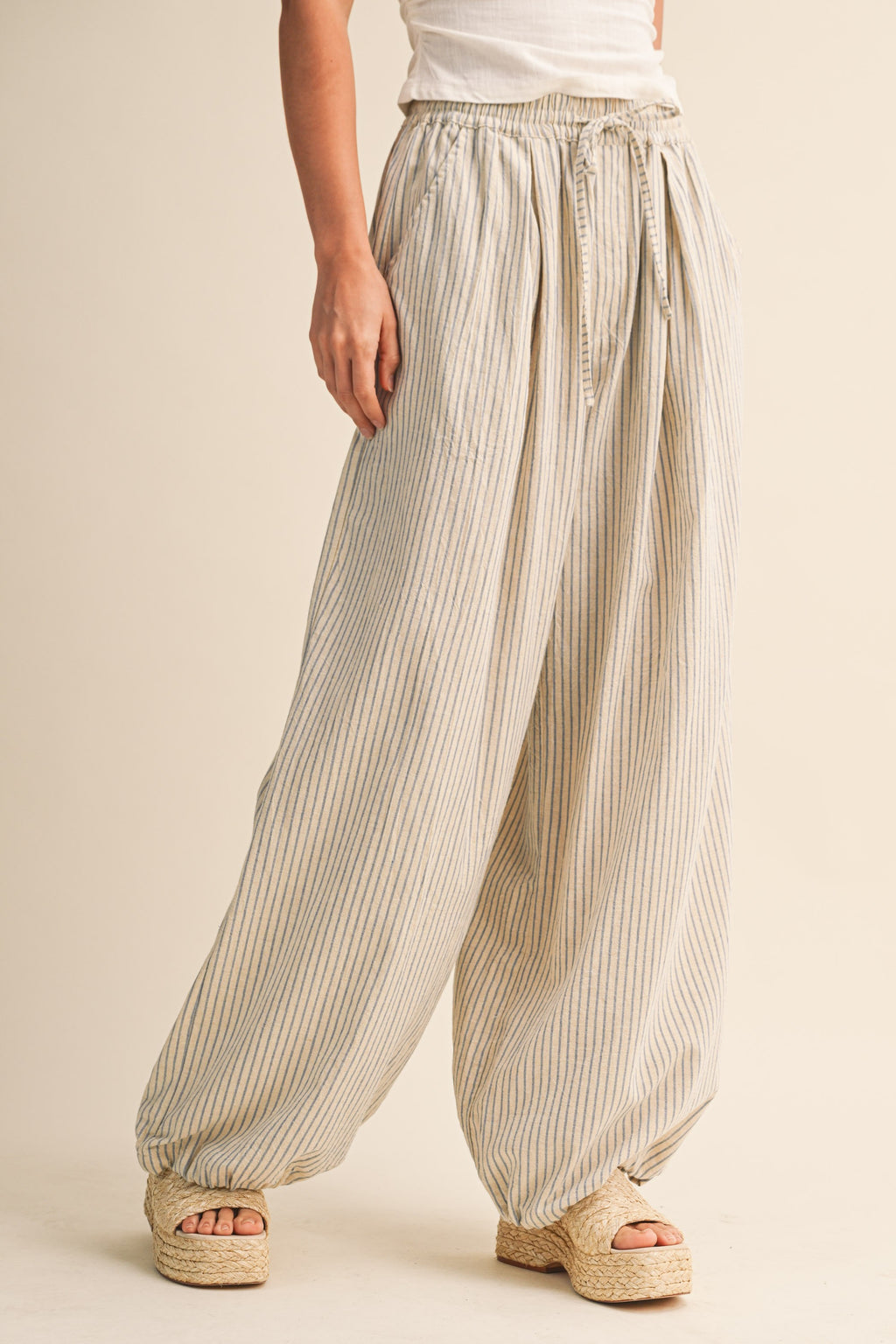 Easy Living Stripe Pants