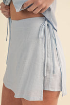 Easy Days Linen Set (Baby Blue)
