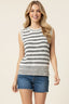 Sail Away Stripe Sweater Tank