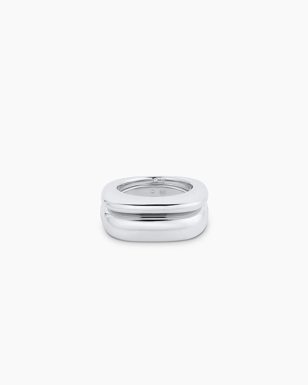 Gorjana Charlie Ring Set (Silver) Main image