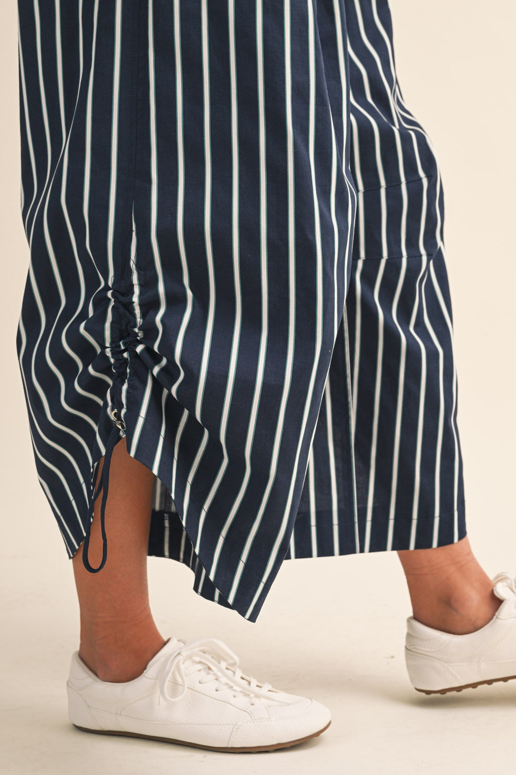 Sail Away Strapless Tie-Side Jumpsuit