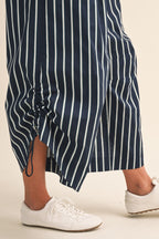 Sail Away Strapless Tie-Side Jumpsuit
