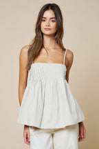 Sunday Market Top (Off White)
