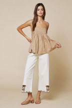 Sunday Market Top (Taupe)