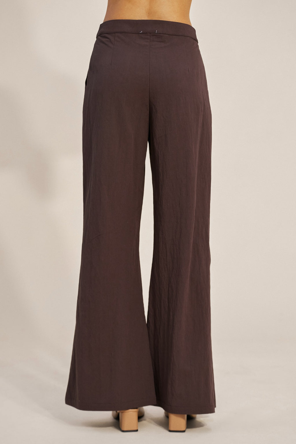 Monaco High Waist Pant (Brown)