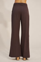 Monaco High Waist Pant (Brown)