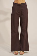 Monaco High Waist Pant (Brown)