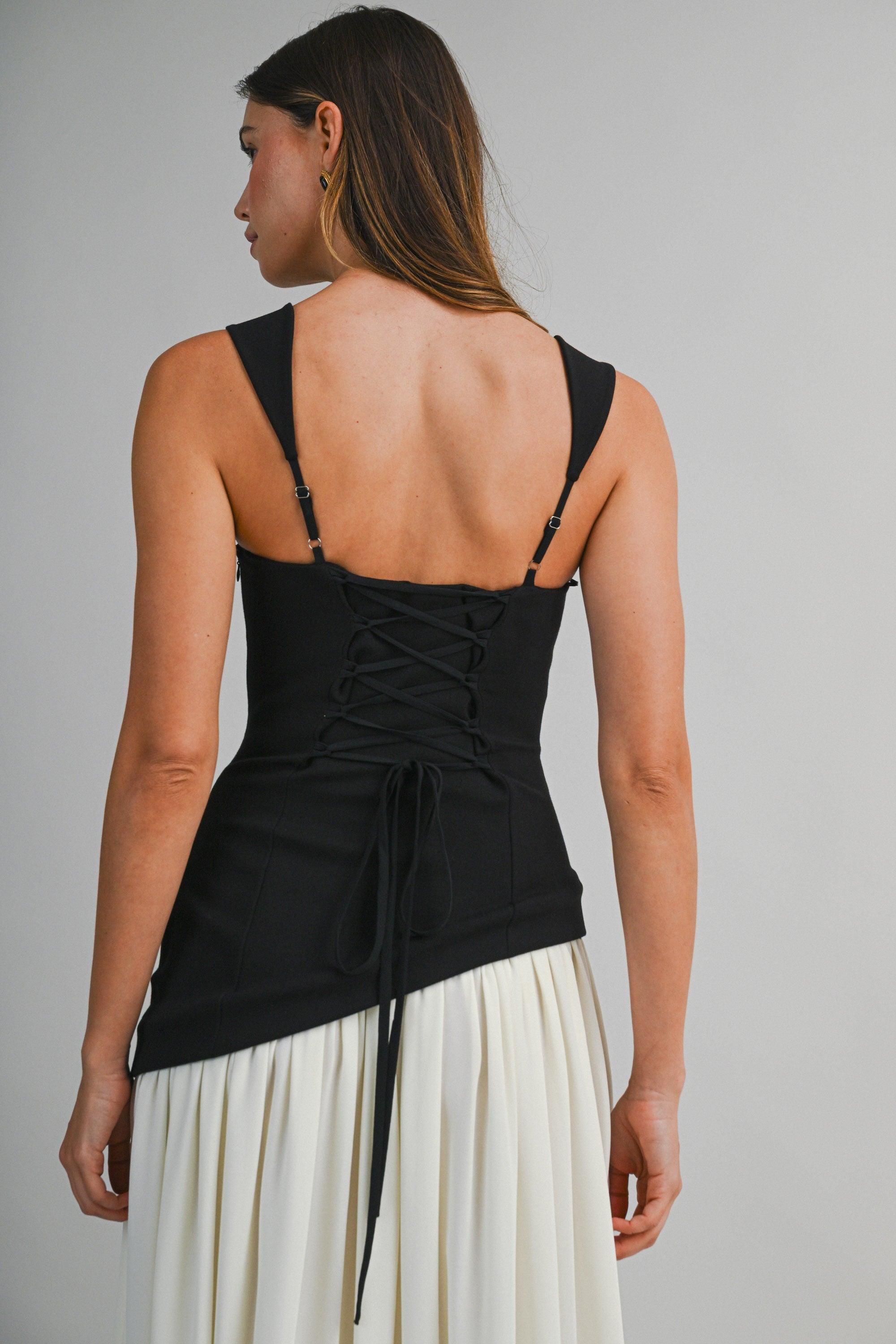 Ivory Edge Maxi Dress
