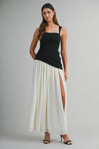 Ivory Edge Maxi Dress